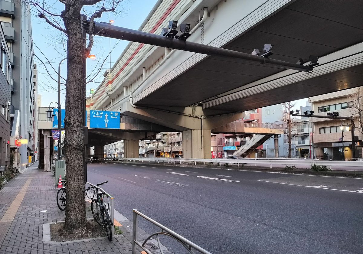 하타가야 동네 사진