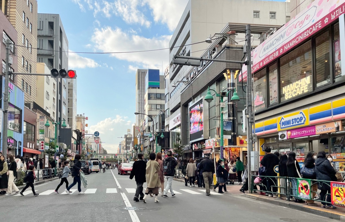 신오쿠보 동네 사진